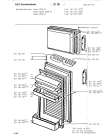 Схема №1 S3618 KG с изображением Ручка двери для холодильной камеры Aeg 8996711540253